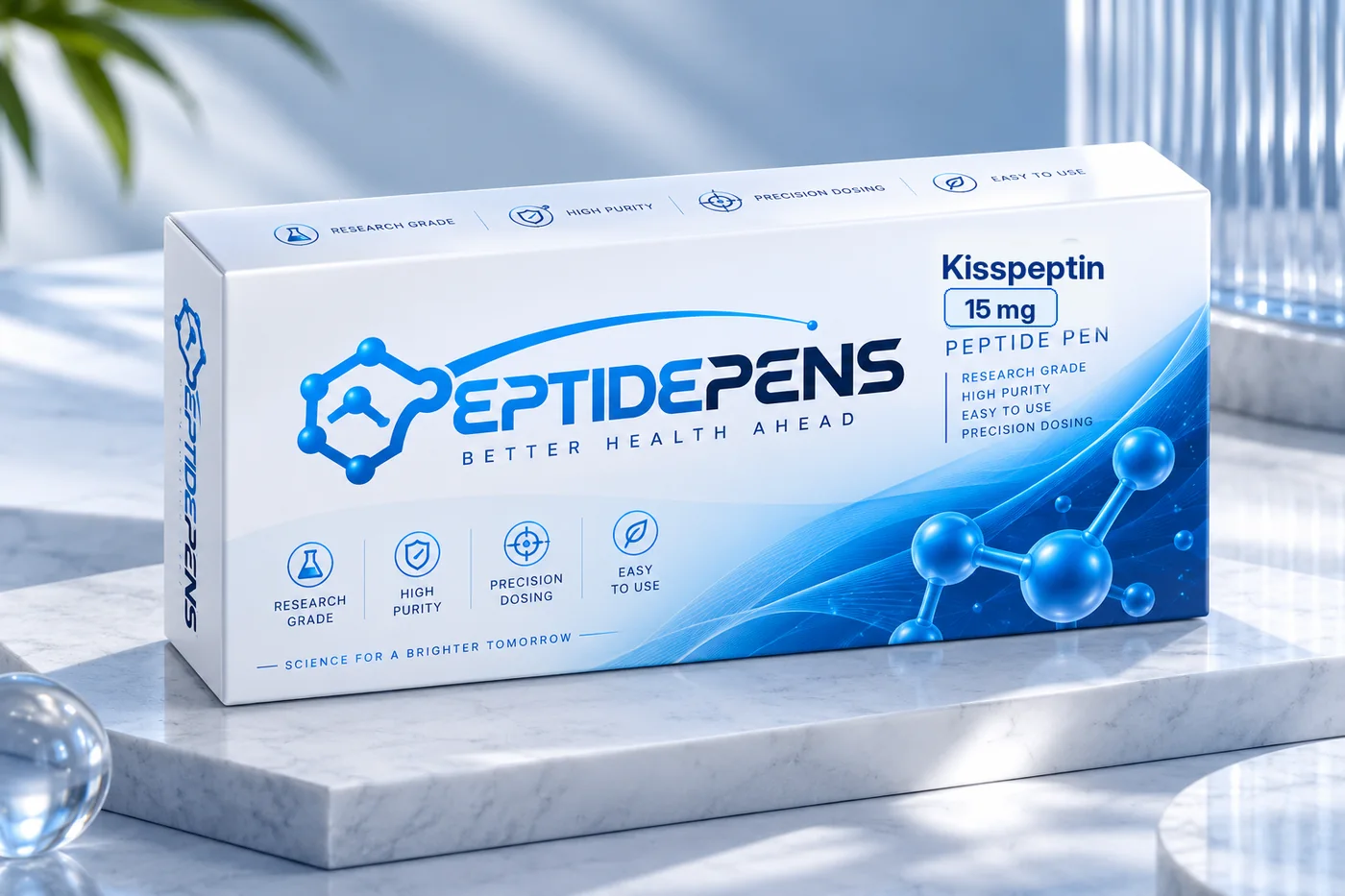 Kisspeptin Pen mit 15 mg, Verpackung von vorne